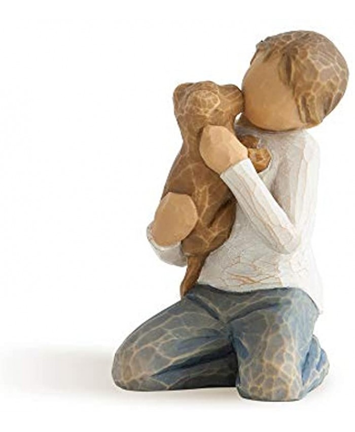 Willow Tree Kindness boy Sculpted Hand-Painted Figure