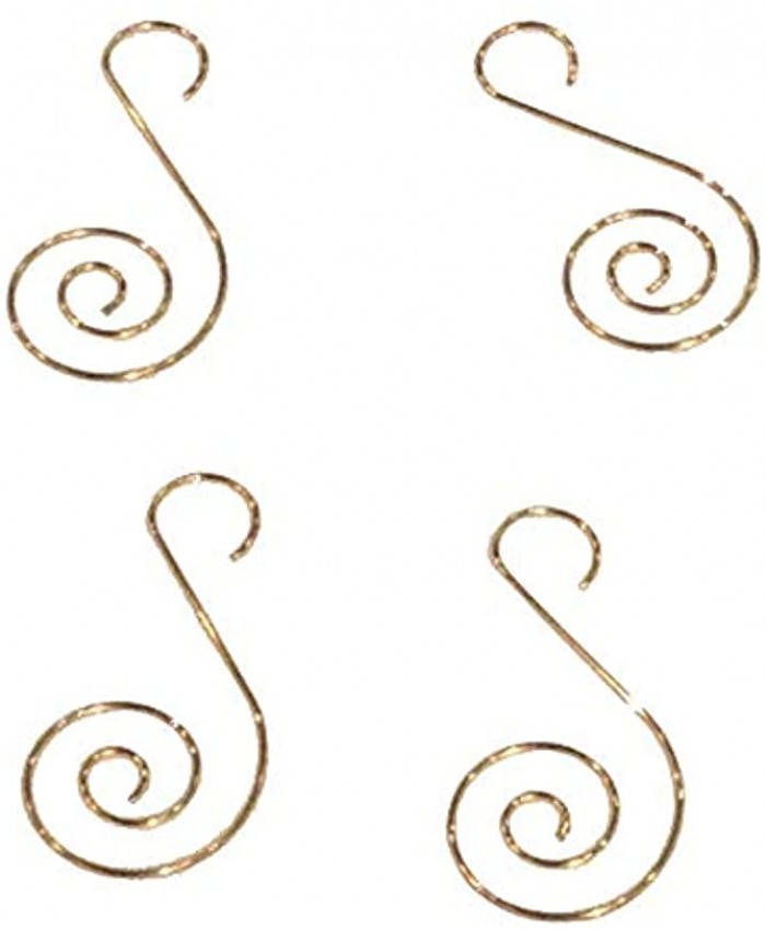 Kurt Adler Gold Ornament Hooks 60 Piece