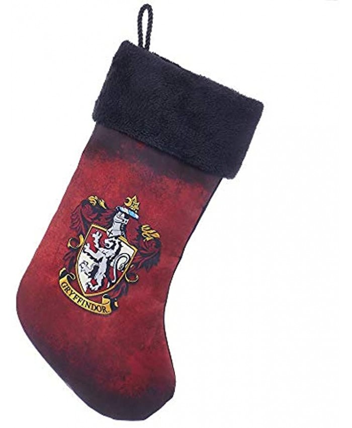 Kurt Adler Harry Potter Gryffindor Crest Christmas Stocking 19 Inch HP7181 New