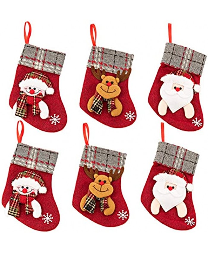 <b>Notice</b>: Undefined index: alt_image in <b>/www/wwwroot/travelhunkydory.com/vqmod/vqcache/vq2-catalog_view_theme_micra_template_product_category.tpl</b> on line <b>157</b>ZLXO NOVELTIES Mini Christmas Stockings | Small Christmas Stocking Set 3D Snowman Santa and Reindeer Mini Stockings