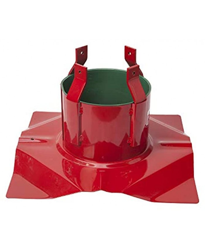 Santa Solution Tree Stand Red and Green