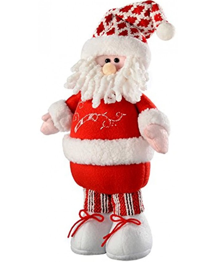 WeRChristmas Standing Christmas Santa Decoration 36 cm Multi-Colour