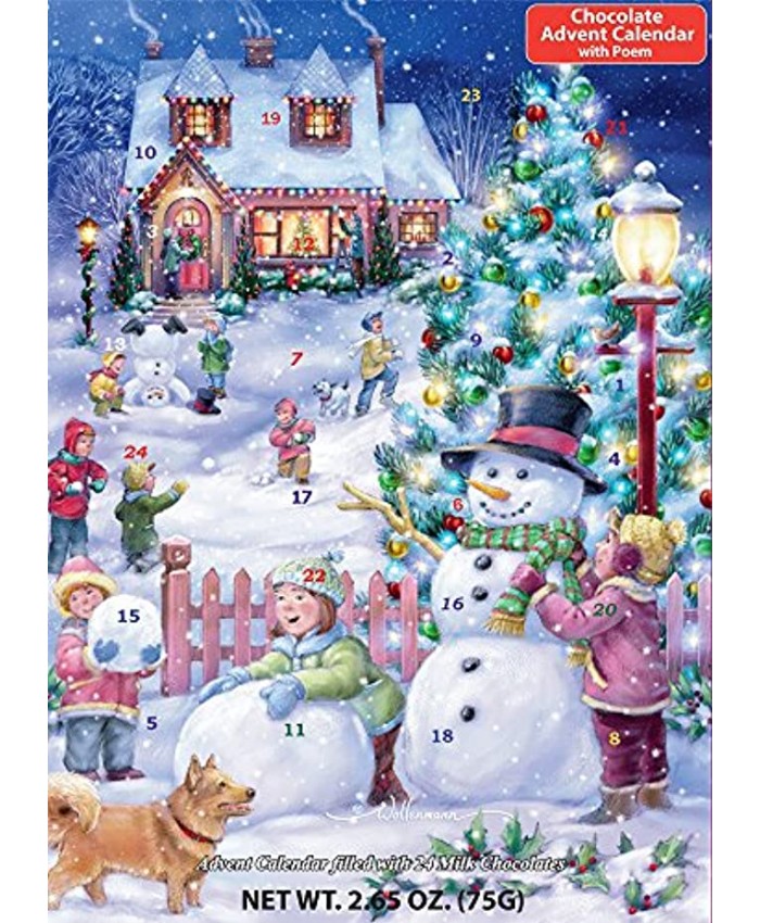 <b>Notice</b>: Undefined index: alt_image in <b>/www/wwwroot/travelhunkydory.com/vqmod/vqcache/vq2-catalog_view_theme_micra_template_product_category.tpl</b> on line <b>161</b>Snowman Celebration Chocolate Advent Calendar Countdown to Christmas,2.65 OZ