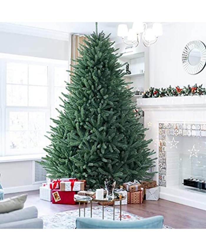 AMERZEST Christmas Tree 6.5 Feet Blue Fir Artificial Xmas Tree Unlit