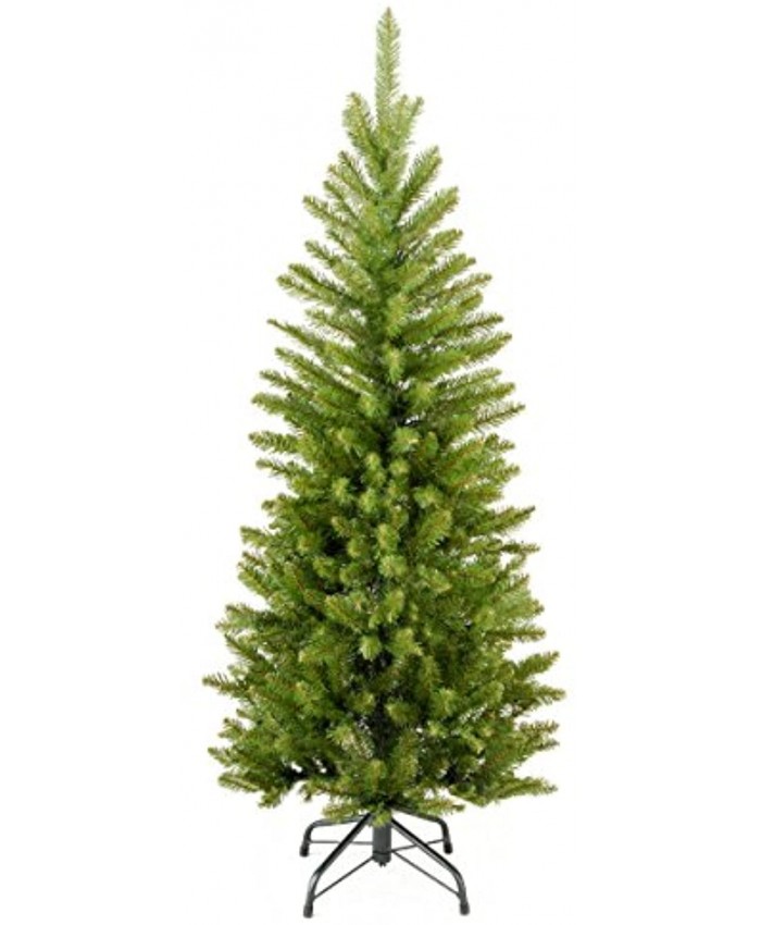 National Tree Company Artificial Slim Christmas Tree Green Kingswood Fir Includes Stand 4 Feet