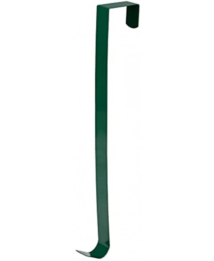 TBL Large Sturdy 14" Green Metal Wreath Hanger for Fall Halloween and Christmas Decorations