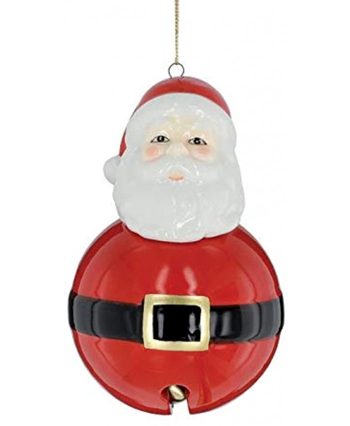 burton+BURTON Santa Bell Christmas Ornament