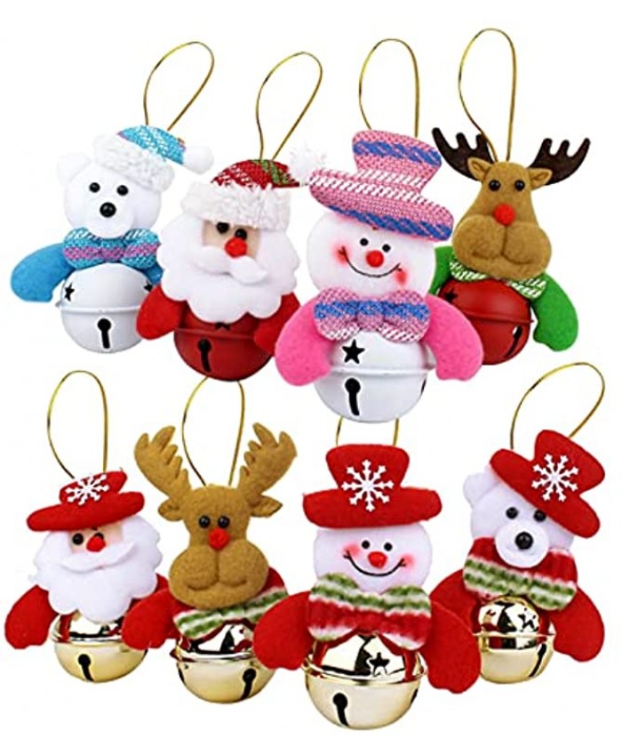 <b>Notice</b>: Undefined index: alt_image in <b>/www/wwwroot/travelhunkydory.com/vqmod/vqcache/vq2-catalog_view_theme_micra_template_product_category.tpl</b> on line <b>157</b>Christmas Bells Christmas Tree Ornaments  8pcs Snowman  Old Man  Bear  Elk  Reindeer Bells Decorations Tree Hanging Pendant for Christmas Xmas Door Knob Home Wedding Anniversary 8 Styles
