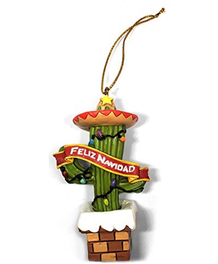 <b>Notice</b>: Undefined index: alt_image in <b>/www/wwwroot/travelhunkydory.com/vqmod/vqcache/vq2-catalog_view_theme_micra_template_product_category.tpl</b> on line <b>161</b>Sonoran Souvenirs Christmas Cactus with a Sombrero de Charro Feliz Navidad Ribbon Resin Christmas Ornament Feliz Navidad