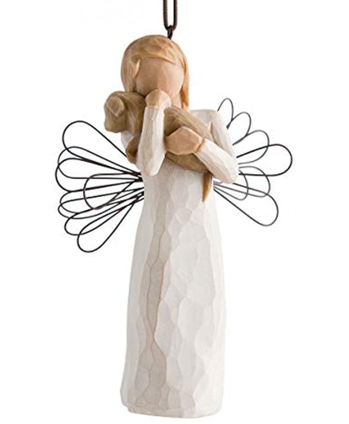 Willow Tree Angel of Friendship Ornament Sculpted Hand-Painted Figure