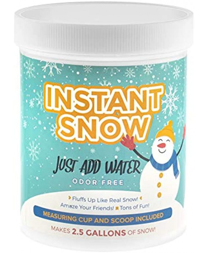 Playlearn Instant Snow Powder Magic Fake Snow Real Feel Fluffy Snow
