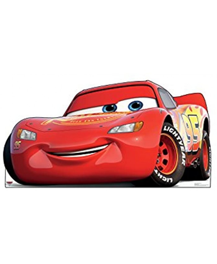 Advanced Graphics Lightning McQueen Life Size Cardboard Cutout Standup Disney Pixar's Cars 3 2017 Film