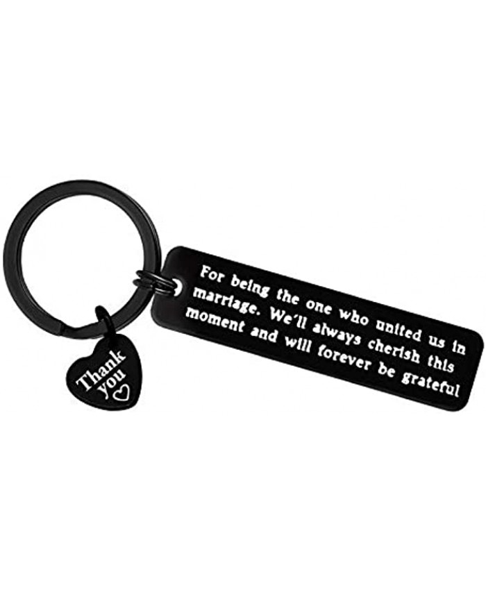Wedding Officiant Gifts Keychain Wedding Planner Gifts Wedding Thank You Gifts for Guest Wedding Officiant Wedding Planner Appreciation Gifts Bridal Party Gift Wedding Coordinator Gift