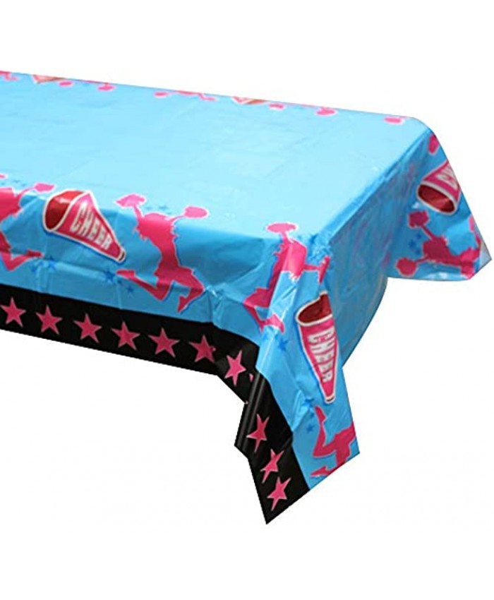 Cheerleading Table Covers 2 Cheerleading Birthday Party Supplies Cheerleading Table Decorations Cheerleading Party Table Setting