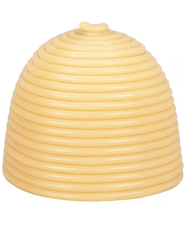 Candle by the Hour 160-Hour Beehive Candle Refill Eco-friendly Natural Beeswax with Cotton Wick