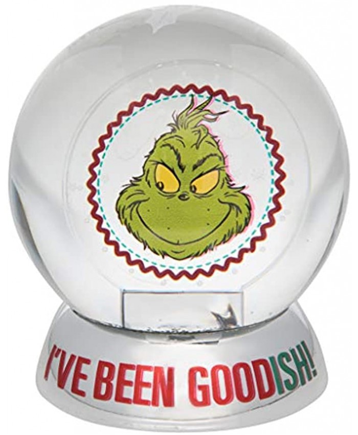 Department 56 Dr. Seuss How The Grinch Stole Christmas I've Been Goodish Water Dazzler 4.5 Inch Multicolor