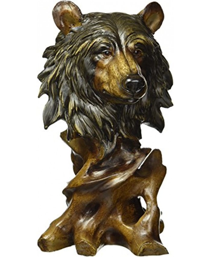 Bear Bust Head Decoration Figurine