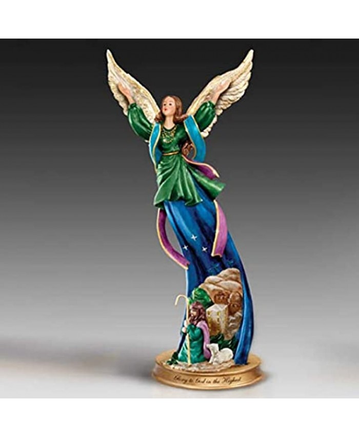 GALLERY MARKETING GROUP ULC Glory to God in The Highest Nativity Angel Figurine